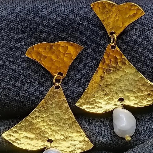 Gold Vermeil Earring - Mademoiselle Earring Series