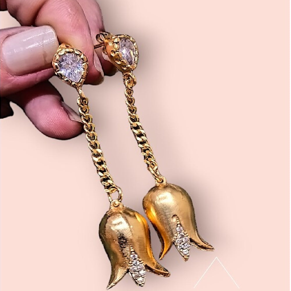 Gold Vermeil Earring - Drop Earrings