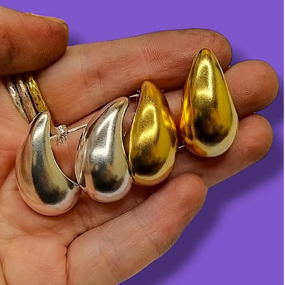 Gold Vermeil Earring - Fish Earrings