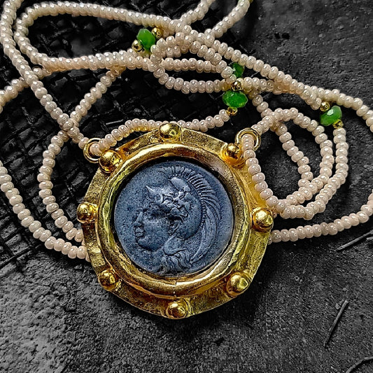 Gold Vermeil Necklace - Alexander the Great Necklace