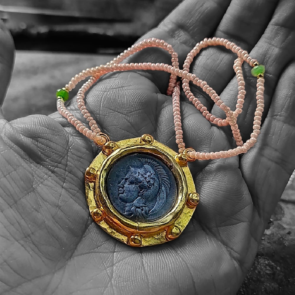 Gold Vermeil Necklace - Alexander the Great Necklace