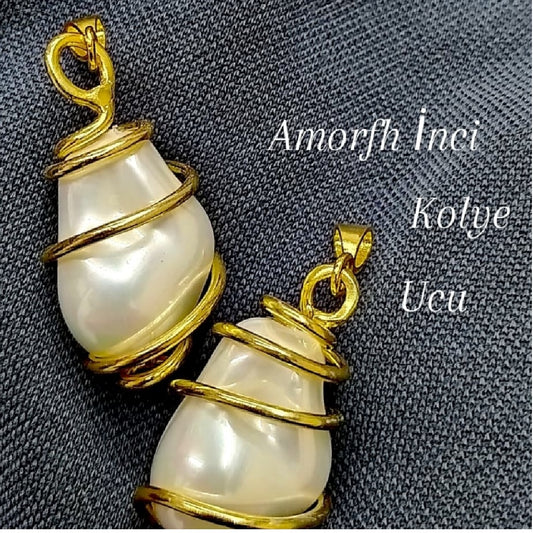 Gold Vermeil Pendant - Amorphous Pendants