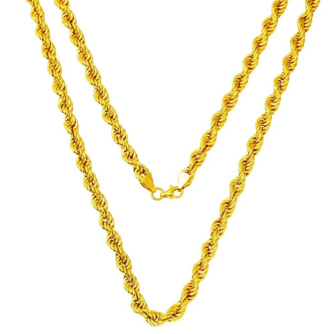 GOLD CHAIN NECKLACE - Rope Chain 2,20 mm