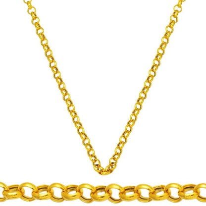 GOLD CHAIN NECKLACE - Doch Chain 5,75 mm