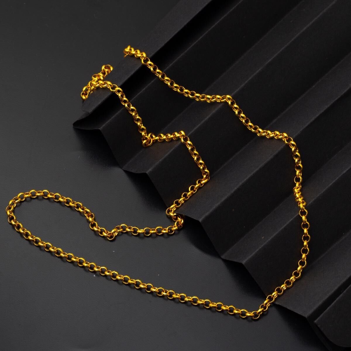 GOLD CHAIN NECKLACE - Doch Chain 5,75 mm