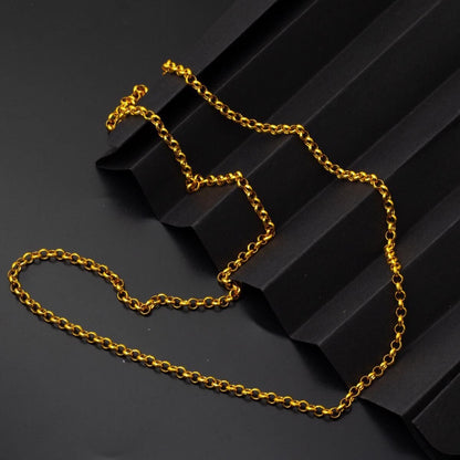 GOLD CHAIN NECKLACE - Doch Chain 5,75 mm