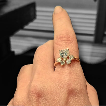 Gold Vermeil Ring - Paw-Crispy Ring