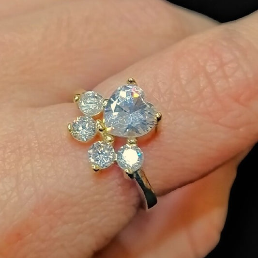 Gold Vermeil Ring - Paw-Crispy Ring